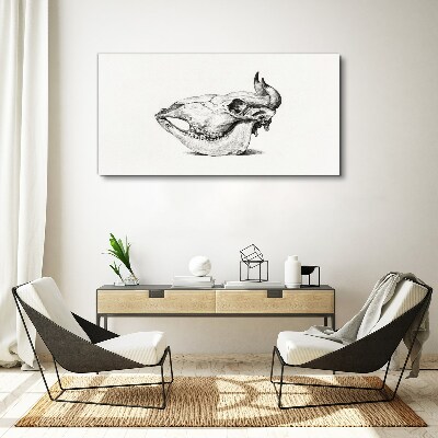Animal skull Canvas Wall art