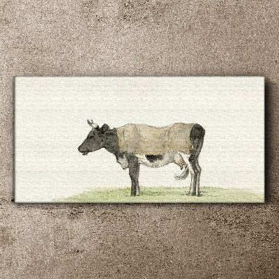 Animal cow Canvas Wall art