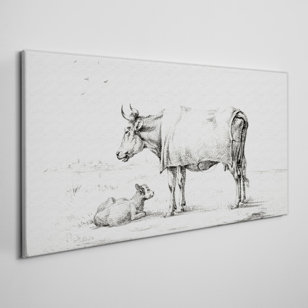 Peace in the Pasture Canvas Wall art