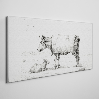 Peace in the Pasture Canvas Wall art