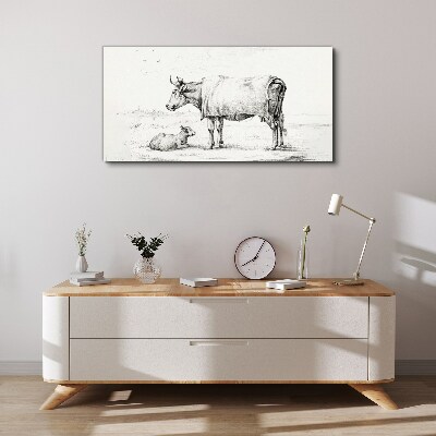 Peace in the Pasture Canvas Wall art