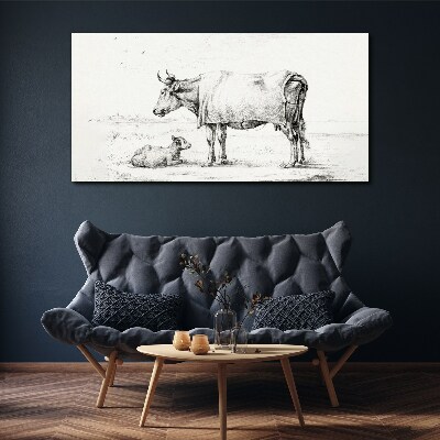 Peace in the Pasture Canvas Wall art
