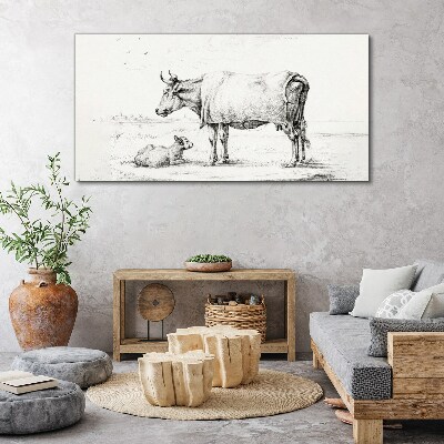 Peace in the Pasture Canvas Wall art