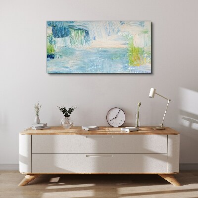 Tranquil Water Shades Canvas Wall art
