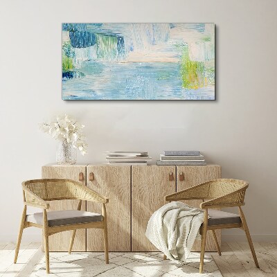 Tranquil Water Shades Canvas Wall art