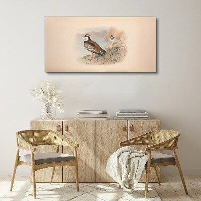 Birds animals Canvas print