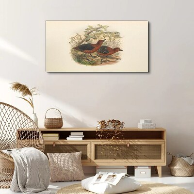 Birds in their natural habitat Canvas print