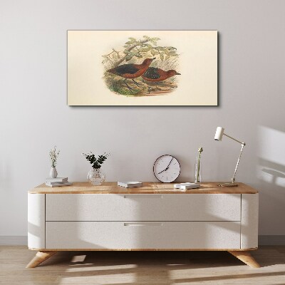 Birds in their natural habitat Canvas print