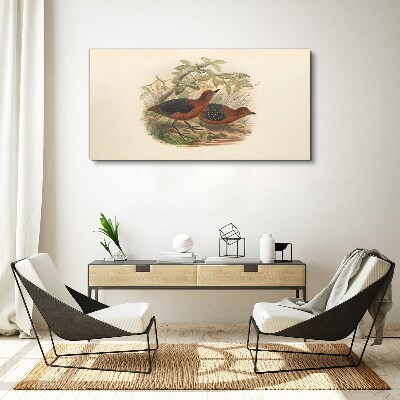 Birds in their natural habitat Canvas print