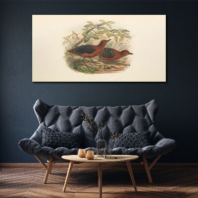 Birds in their natural habitat Canvas print