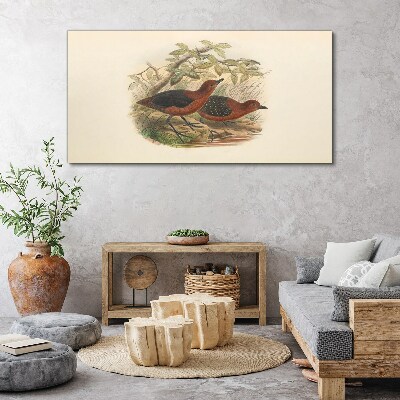Birds in their natural habitat Canvas print