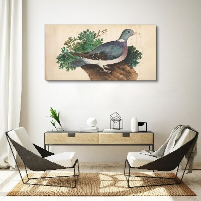 Birds wild animals Canvas print