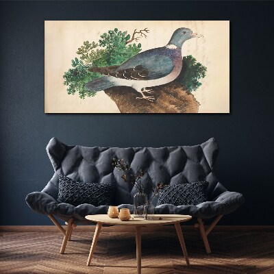 Birds wild animals Canvas print