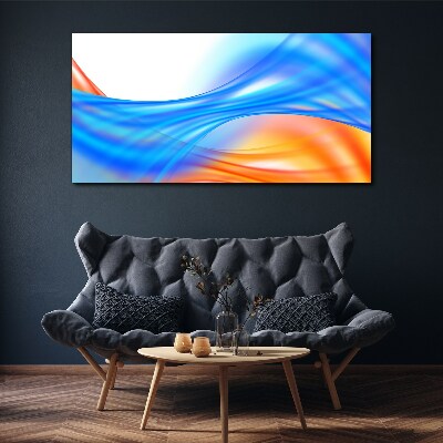 Modern modern waves Canvas Wall art