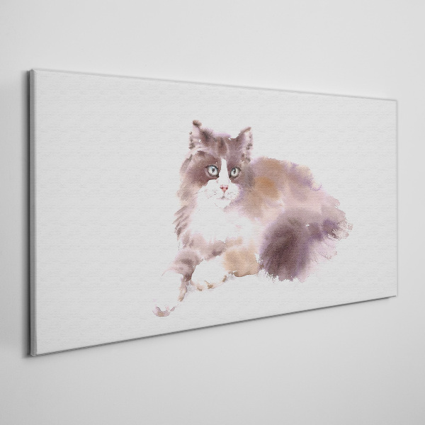Cat's dream Canvas Wall art