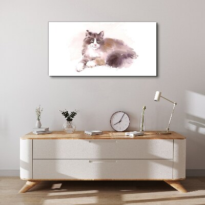 Cat's dream Canvas Wall art
