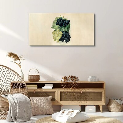 Fruity duo of grapes Canvas Wall art
