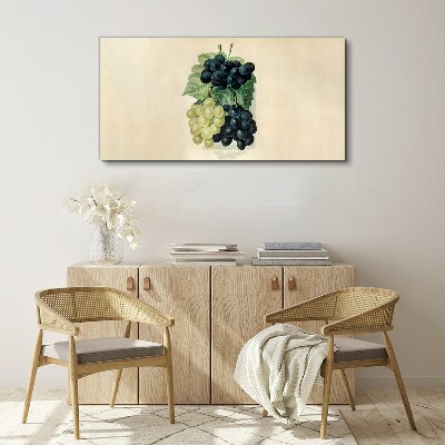 Fruity duo of grapes Canvas Wall art