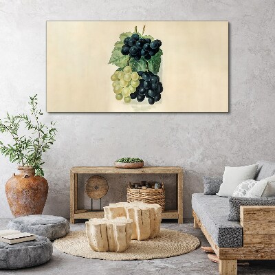 Fruity duo of grapes Canvas Wall art