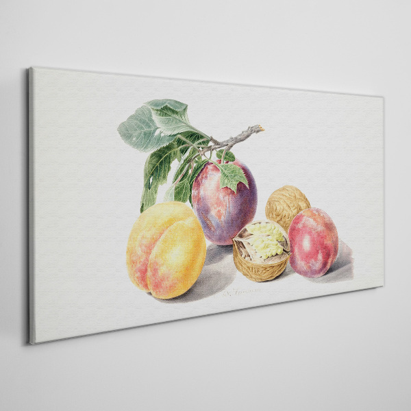 Fruit bouquet on a white background Canvas Wall art