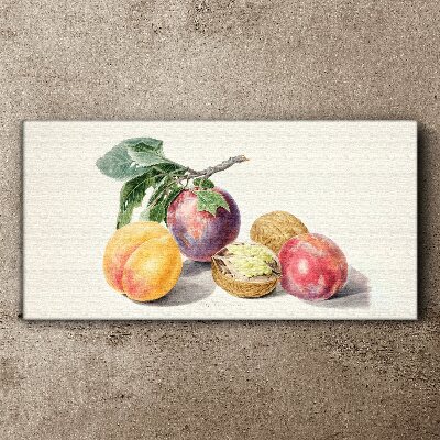 Fruit bouquet on a white background Canvas Wall art