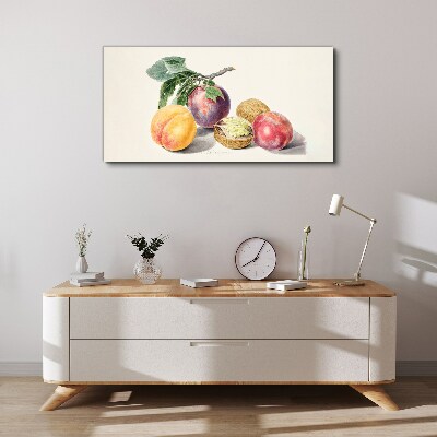 Fruit bouquet on a white background Canvas Wall art