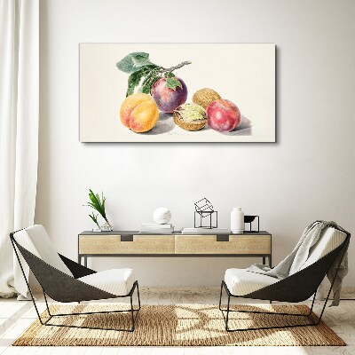 Fruit bouquet on a white background Canvas Wall art