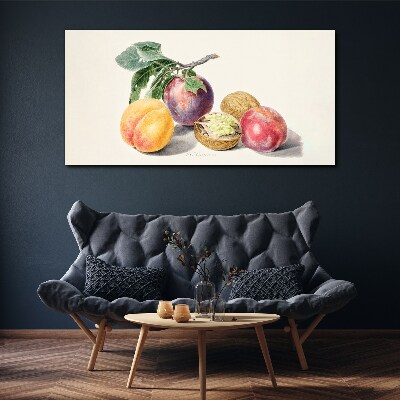 Fruit bouquet on a white background Canvas Wall art