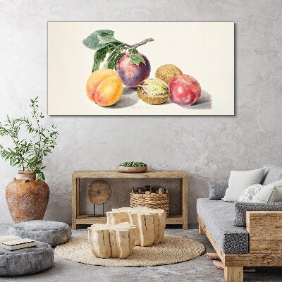 Fruit bouquet on a white background Canvas Wall art