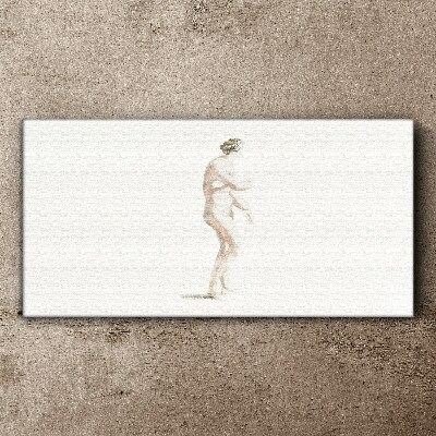 Figure ancient woman Canvas Wall art