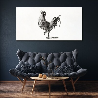 Figure animal bird chicken Canvas Wall art