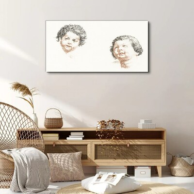 Portrait of a Child's Joy Canvas Wall art