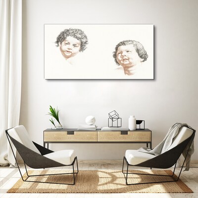 Portrait of a Child's Joy Canvas Wall art