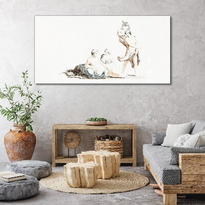 A scene from artistic life Canvas Wall art