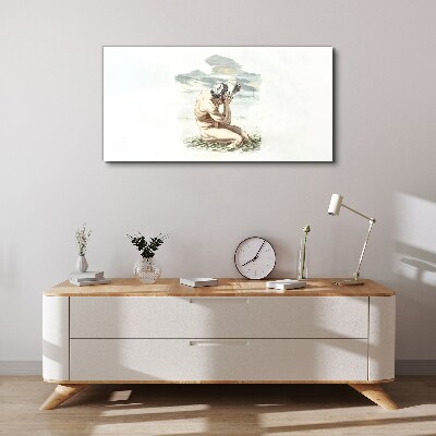 Reflection on nature Canvas Wall art