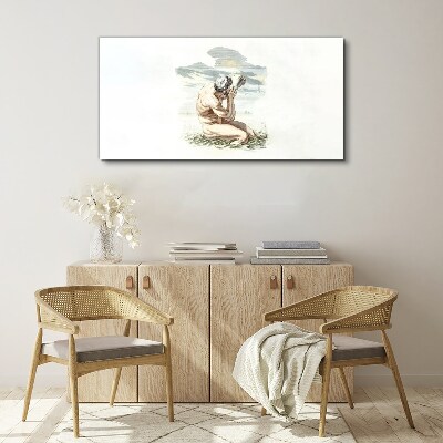 Reflection on nature Canvas Wall art