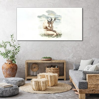 Reflection on nature Canvas Wall art