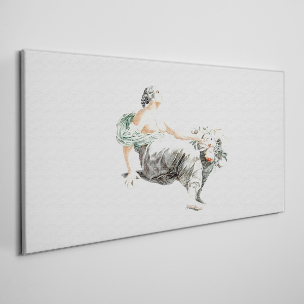 Flower Muse Canvas Wall art
