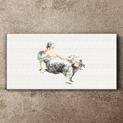 Flower Muse Canvas Wall art