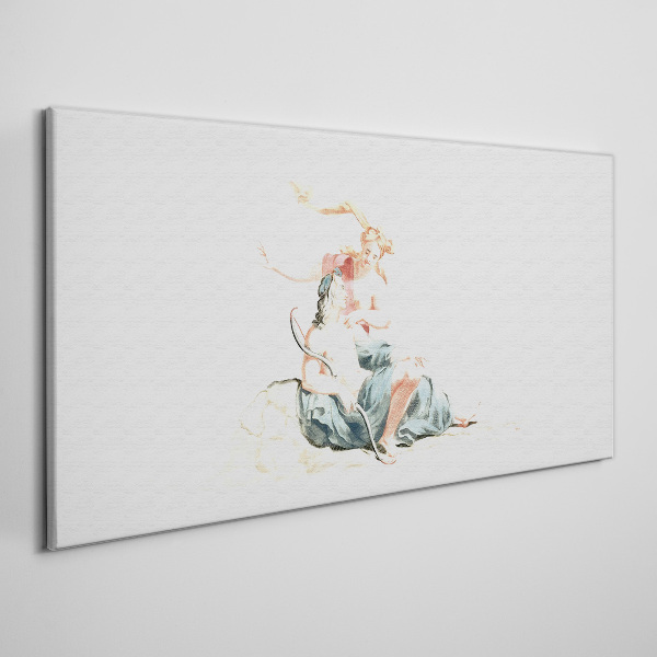 Heaven and Earth Canvas Wall art