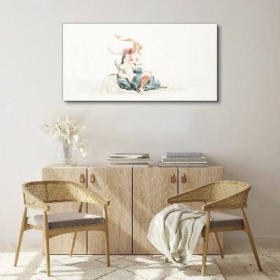 Heaven and Earth Canvas Wall art