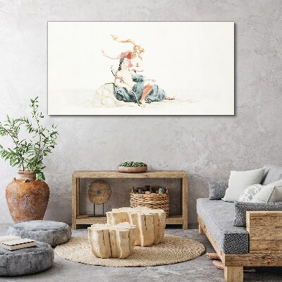 Figure ancient adonis Canvas Wall art