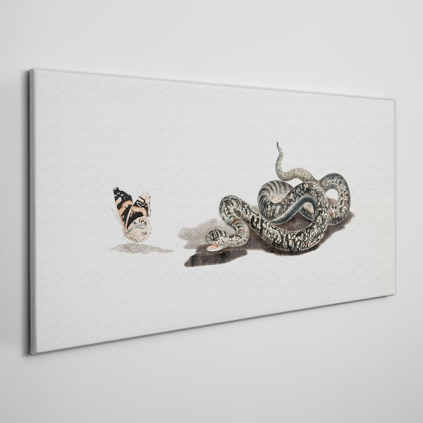 Meeting in nature Canvas Wall art