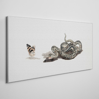 Meeting in nature Canvas Wall art