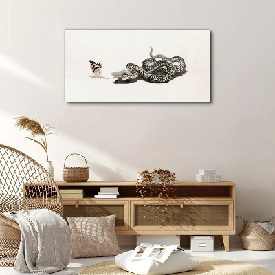 Meeting in nature Canvas Wall art