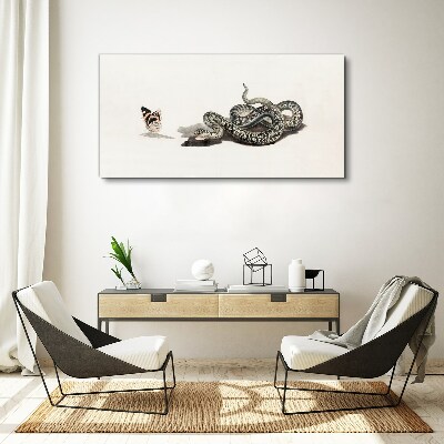 Meeting in nature Canvas Wall art