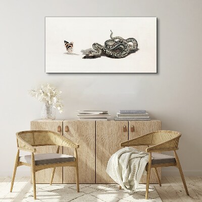 Meeting in nature Canvas Wall art