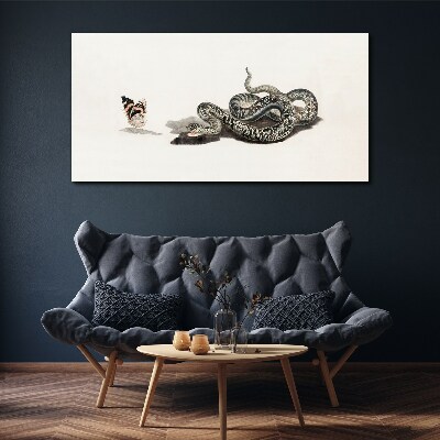 Meeting in nature Canvas Wall art