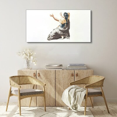 Figure soldier Canvas Wall art