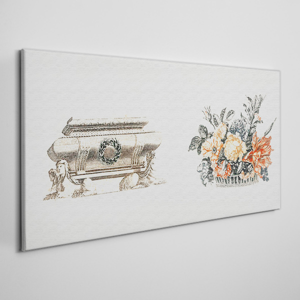 Afterlife antiquity Canvas Wall art